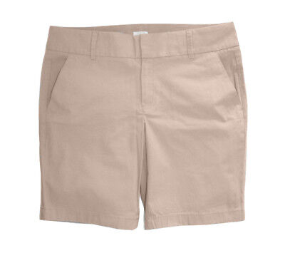 NWT Women/'s 14 J.Crew Factory Blue Chambray Frankie Bermuda Shorts
