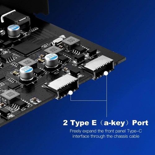 PCIE to USB 6 Port 2X USB 3.0 2X USB A Expansion Card PCIE Internal USB - Bild 6 von 8
