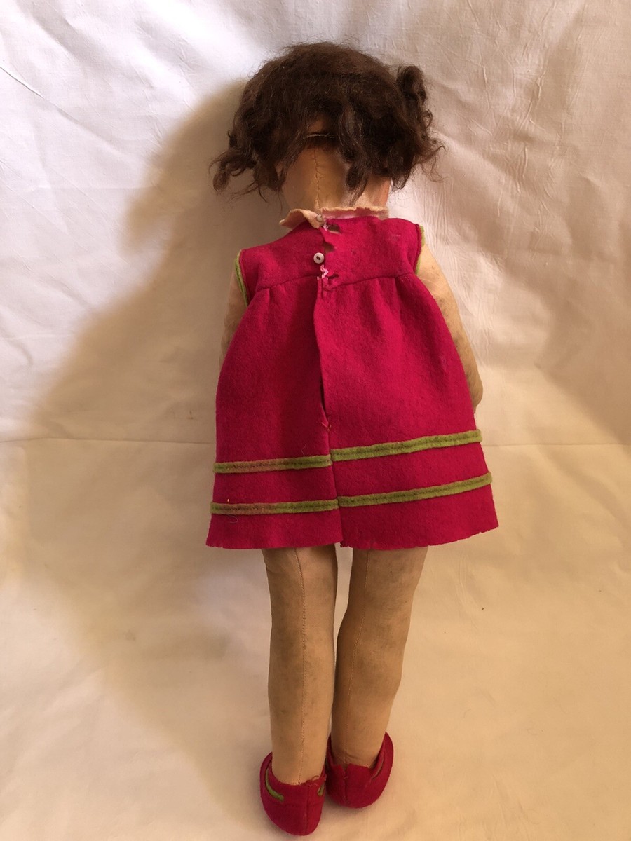 Poupée VENUS En étoffe, Série 20, Boîte D'origine - Années 1930, France