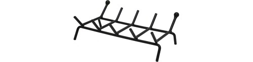DecHome Brucialegna per Camino 50x35 cm Spessore 1,8x1,8 cm colore Nero 632.B - Foto 1 di 1