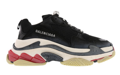 black and red balenciaga