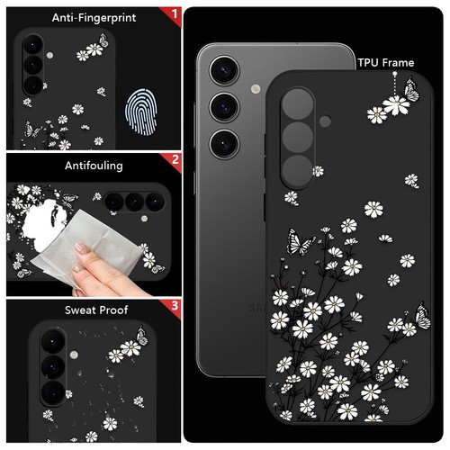 For Samsung Galaxy S24 Ultra S23 FE S22 S21 S20 Shockproof TPU Phone Ceas Cover - Zdjęcie 4 z 26