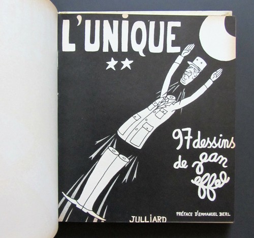 L'UNIQUE 97 dessins de Jean Effel JULLIARD 1960 I edizione FUMETTI DE GAULLE - Imagen 4 de 9