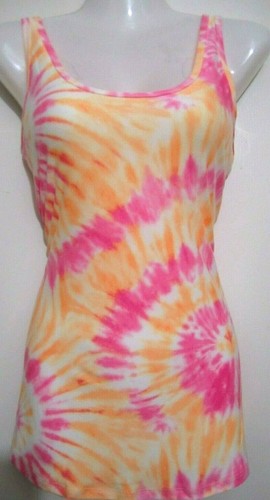 No Boundaries Women’s Tank Top multicolored Sz L