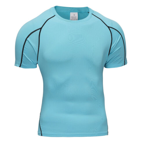 Camiseta de carreras para hombre, ropa deportiva de verano, delgada, gimnasio... - Imagen 13 de 19
