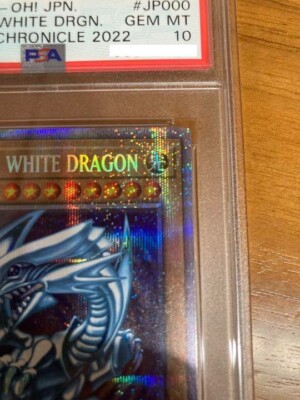 PSA10 Yu-Gi-Oh BLUE-EYES WHITE DRAGON Prismatic Secret