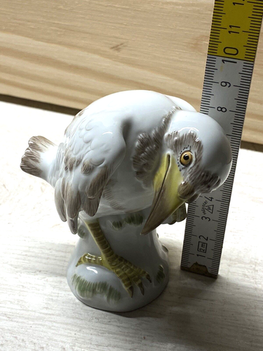 Meissen Porzellan "Schlaumatz" Vogel Nr.77833 - Bild 2 von 11