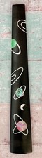 Solid Ebony 4/4 Violin fingerboard with planet inlay pattern