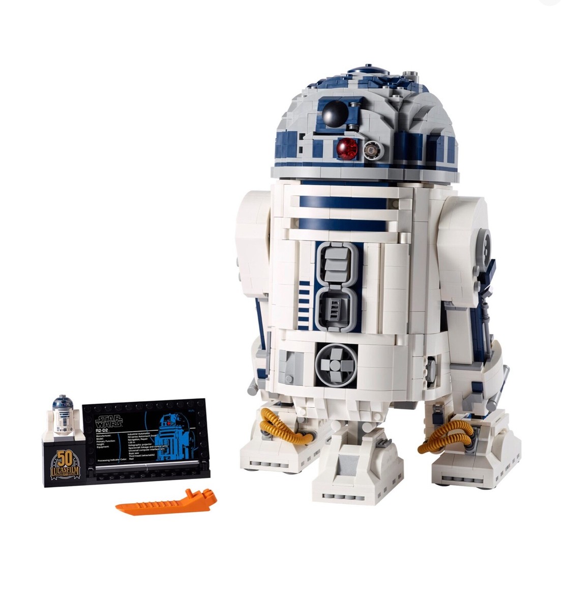 Star Wars Lucasfilm 50th Anniversary LEGO R2-D2 75308 New in Hand  