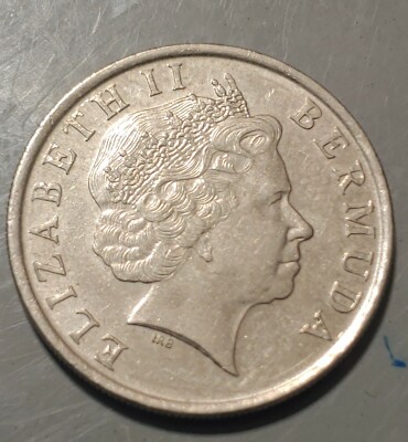 Bermuda, 2002 25 Cents - Elizabeth II | eBay