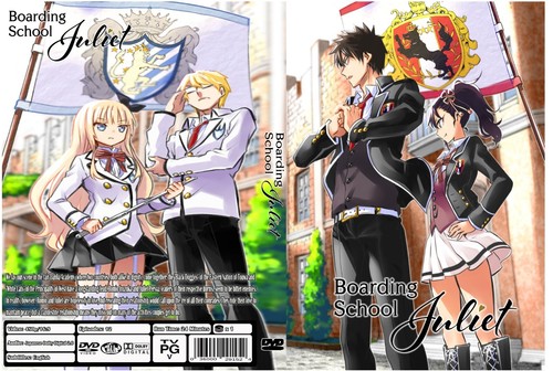 ANIME, "BOARDING SCHOOL JULIET ", 1-12 EPISODES, 1 DVD, ENG/SUBT, 1 BOX, 2018