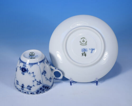 Royal Copenhagen "Musselmalet Halbspitze" kl. Kaffeetasse & Untere 719 1.Wahl - Bild 3 von 3