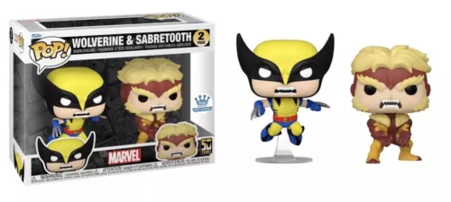 Wolverine & Sabertooth Funko shop 2 pack pre Order 