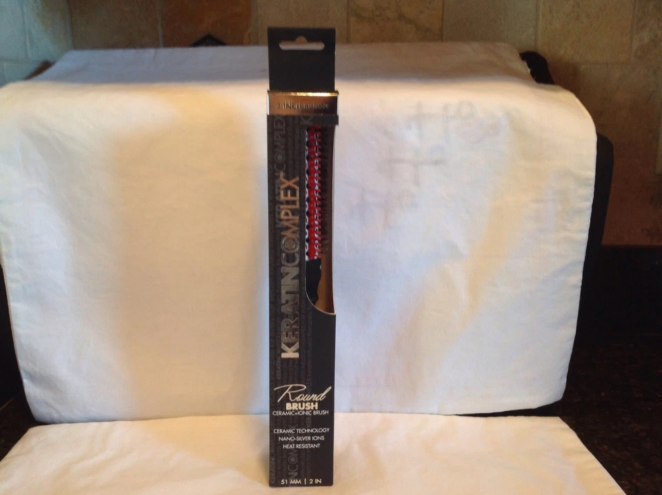 Keratin Complex Nano Technology Ceramic & Ionic Thermal Round Brush - 2 inch NIB - Image 2 of 4