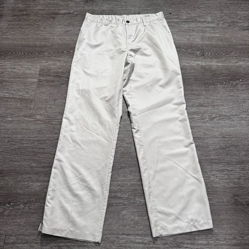 Adidas Pants Mens 32 ClimaLite Beige Performance Athletic 32x32 Golf Outdoor - Picture 2 of 13