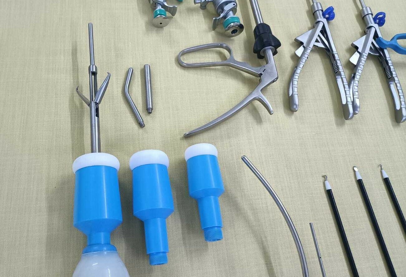 18pc Laparoscopic Gynecology Surgery Set 5mmx330mm Reusable Surgical ...