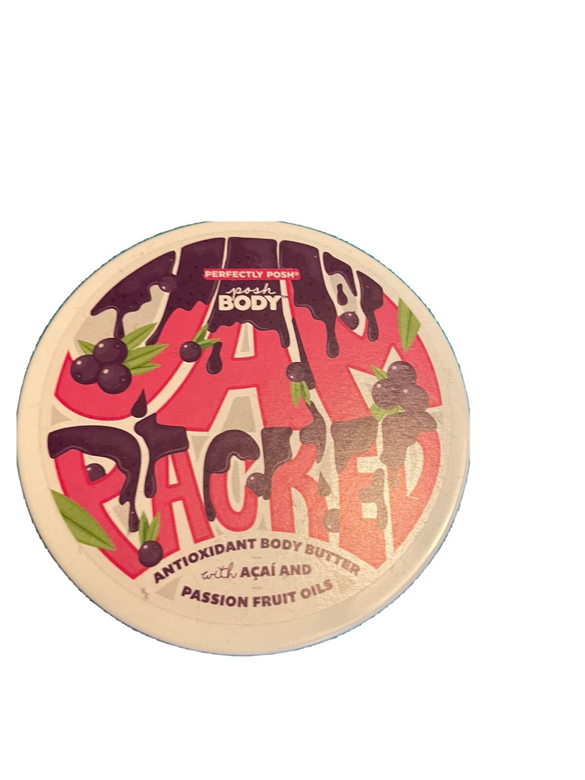 perfectly posh body butter jam packed Scent (rare)