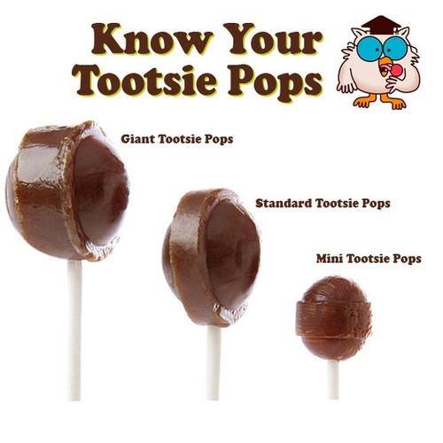 Giant Tootsie Pops NARANJA 42 pops Giant Orange Tootsie pop piruleta lechón - Imagen 2 de 2