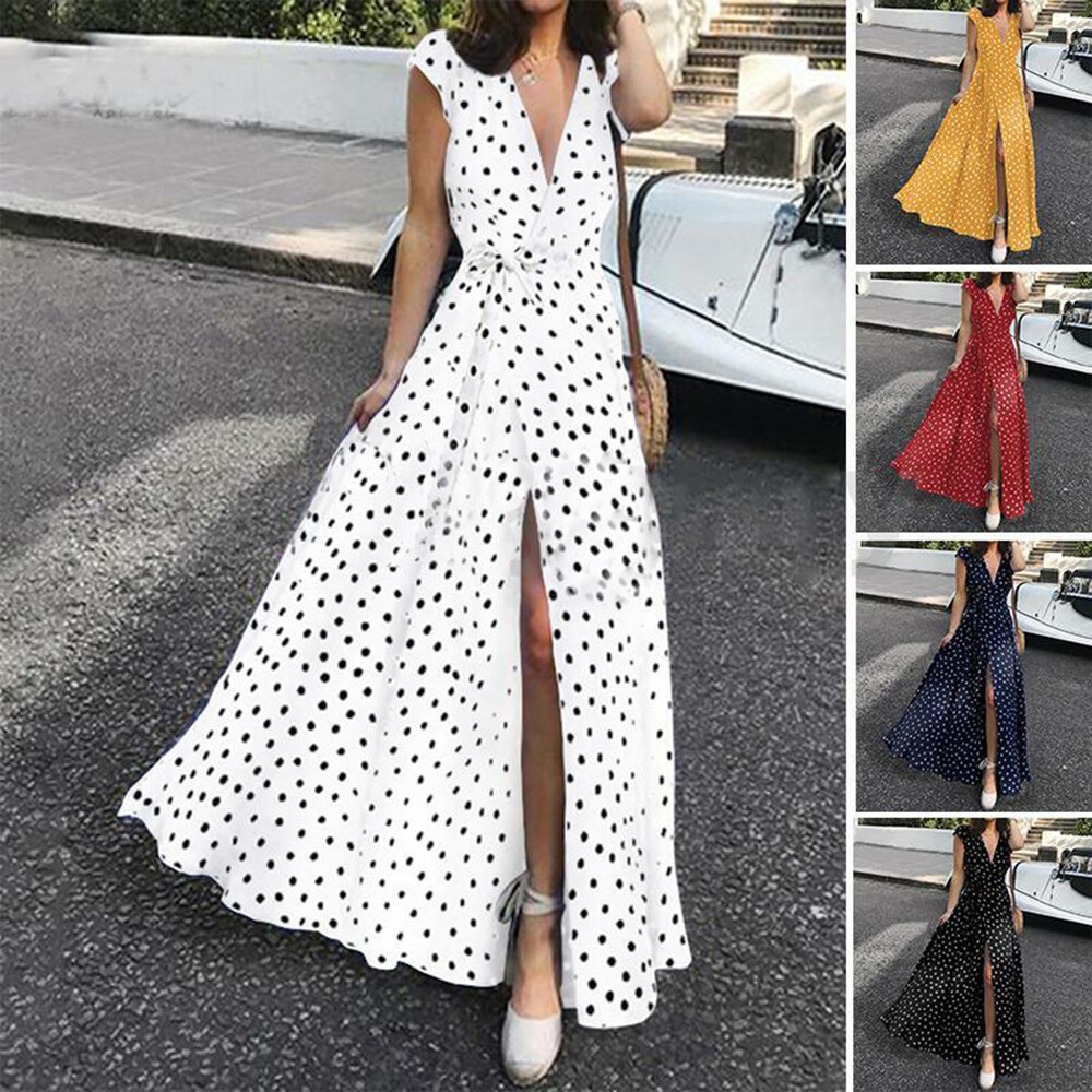 Midi Dress Collection Zara Robe Pois Zara Longue Foulard De Tête