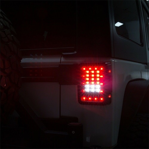 For Jeep Wrangler 07-18 JK 7" LED Headlight Tail Light Fog&Turn Light Combo Kit - Picture 18 of 23