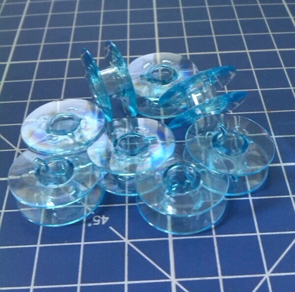 25 bobinas de plástico en caja 9033P para PFAFF130 2022 2023 6110 1523 7510 1475CD Foto 3 de 3