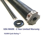 Garage Door Torsion Spring SINGLE LW .243 x 2 1/4" ID x Select Length -USA MADE