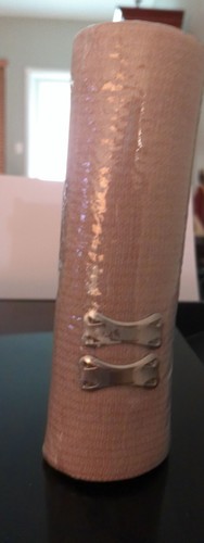 Benda elastica con clip, 6 pollici Beige - Foto 2 di 2