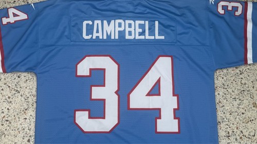 Reebok Gridiron Classic Vtg #34 1980 Houston Oilers Earl Campbell Jersey Size XL - Picture 10 of 10