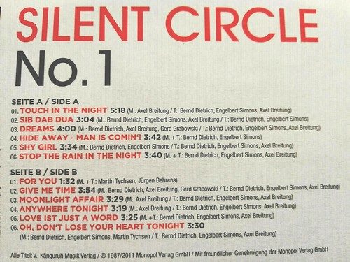 Silent Circle No.1 Album RSD Vinyl LP Neu Rare 80s Italo Disco Record Store Day - Bild 4 von 6