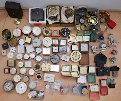 KOVOLUT Ersatzteile Uhrmacherauflösung vintage Junghans Wecker