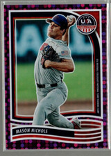 2024 USA Baseball Stars and Stripes Purple #169 Mason Nichols /99