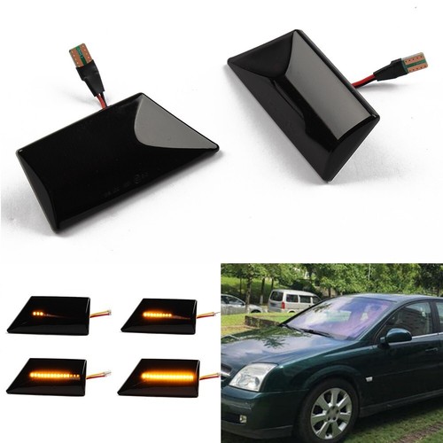 Kits Côté Clignotant LED Gauche & Droit for Vectra C Signum 02-08 Côté Dynamique