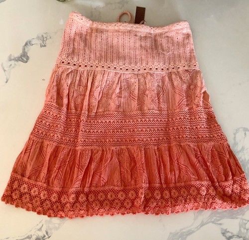 Ulta Pink Crotched Skirt Lined Ombre Size LARGE Drawstring NWT - Picture 9 of 9