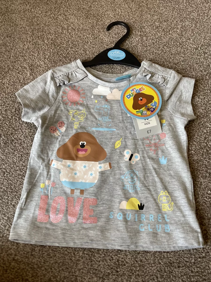 Tu Clothing Hey Duggee Baby Toddler Girls T shirt 18 24 Months