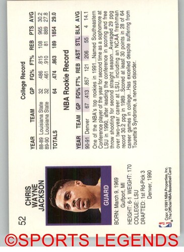 1991-92 NBA Hoops #1-100 - Picture 105 of 201