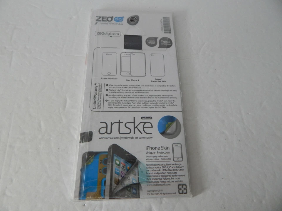 Artske Unique Scratch Proof Protective Skin For iPhone 4S iPhone 4 New - Image 2 of 3