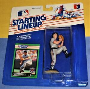 1989 MIKE HENNEMAN Detroit Tigers 39 Rookie EX/NM sole Starting Lineup *FREE_s/h