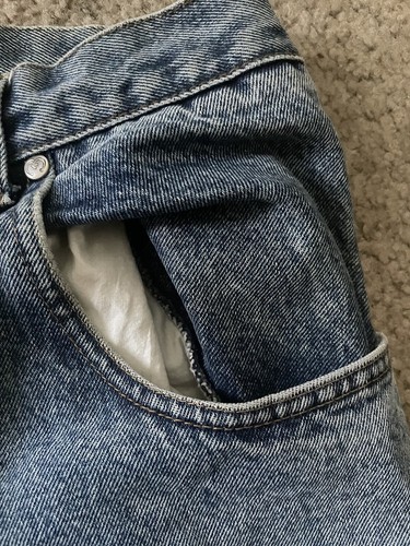 Vintage Bullhead Jeans Mens 31/32 Magneto 26" Wide Leg Skater Rave Baggy RARE - Picture 6 of 9