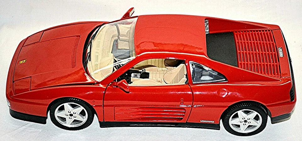 Ferrari 348 TB Berlinetta Coupe 1989-95 Rojo 1:18 Bburago - Imagen 4 de 4
