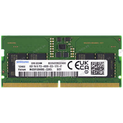 SAMSUNG PC5-38400 DDR5-4800 8GB メモリー　x2 Samsung 8GB 1Rx16 PC5-4800 SODIMM DDR5-38400 Non-ECC 262pin Laptop