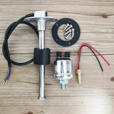6 Gauge Set with Senders 200KPH Speedometer Tacho Fuel Temp