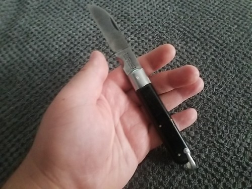 OLD VINTAGE FRENCH POCKET KNIFE, USED - Picture 9 of 12