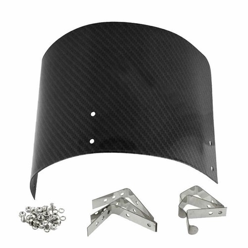 Protector térmico de admisión de aire de acero para filtro de aire de cuello de 2,5""-5"" protector térmico universal - Imagen 6 de 9