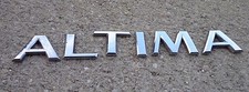 Nissan Altima Emblem Letters Badge Decal Trunk Rear Oem Factory Genuine Stock