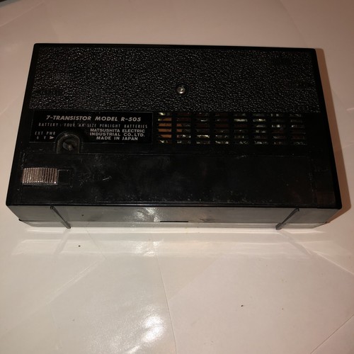 Radio a transistor Panasonic R-505 super sensibile - non testata - leggi bene - Foto 4 di 19