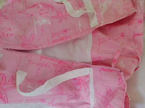 LILLY PULITZER EUC Pink Cabana Spaghetti Strap Sundress Palm Beach Ribbon Sz. 4 - Picture 10 of 15
