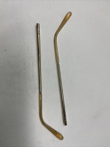 EMPORIO ARMANI ITALY 097 1119 135mm GOLD TEMPLE ARM PARTS “B53