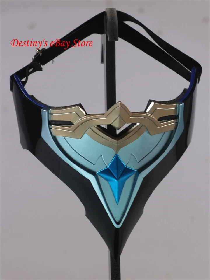 Genshin Impact The Doctor Il Dottore FRP Eye Mask Cosplay Props Half Face Masks - Image 4 of 4