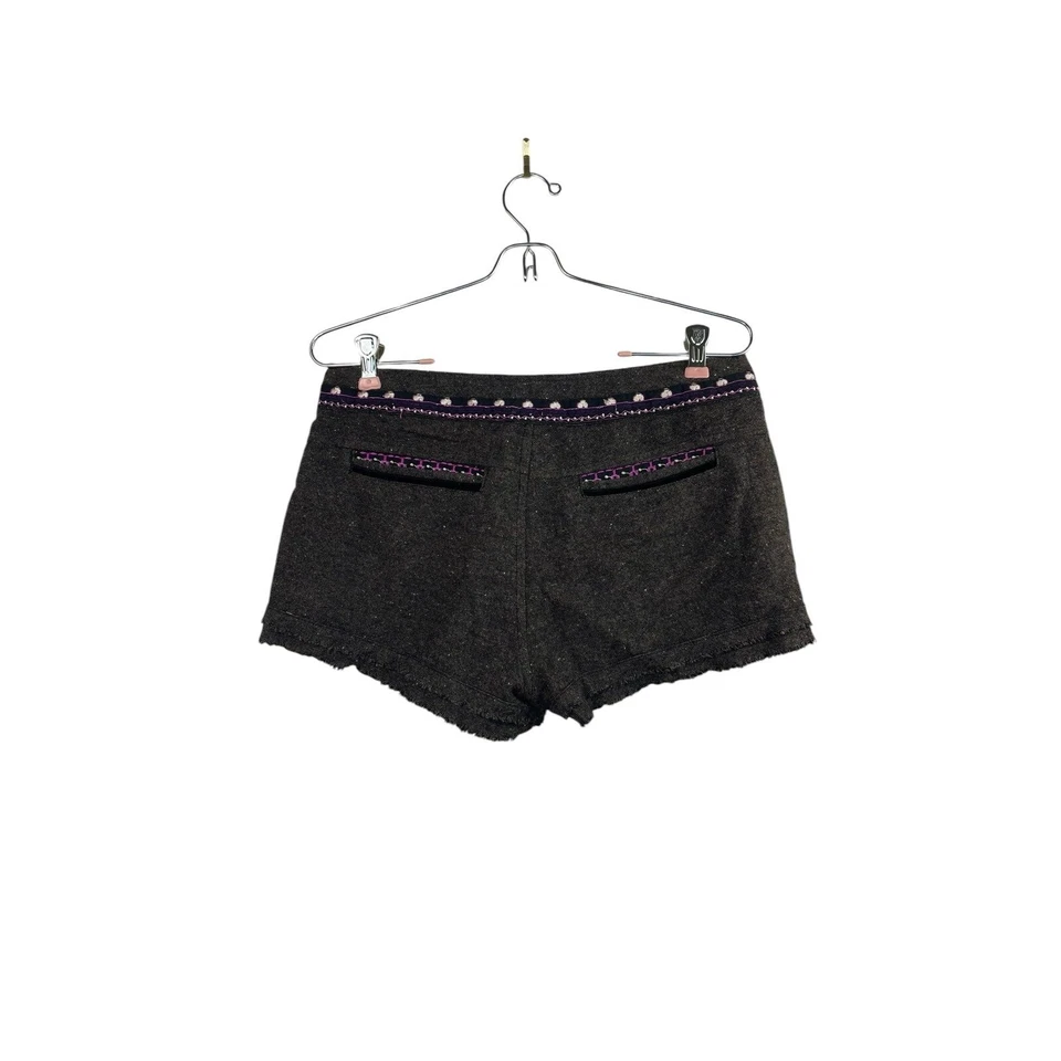 Free People Wool Blend Shorts Size 2 - Image 4 of 4