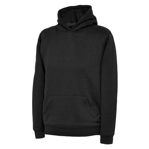 Children's Hooded Sweatshirt by Uneek UC503 Unisex Hoodie -12 Colours - 2-13 Yrs - Picture 3 of 22